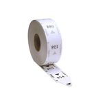 Rollo de tickets para turno matic